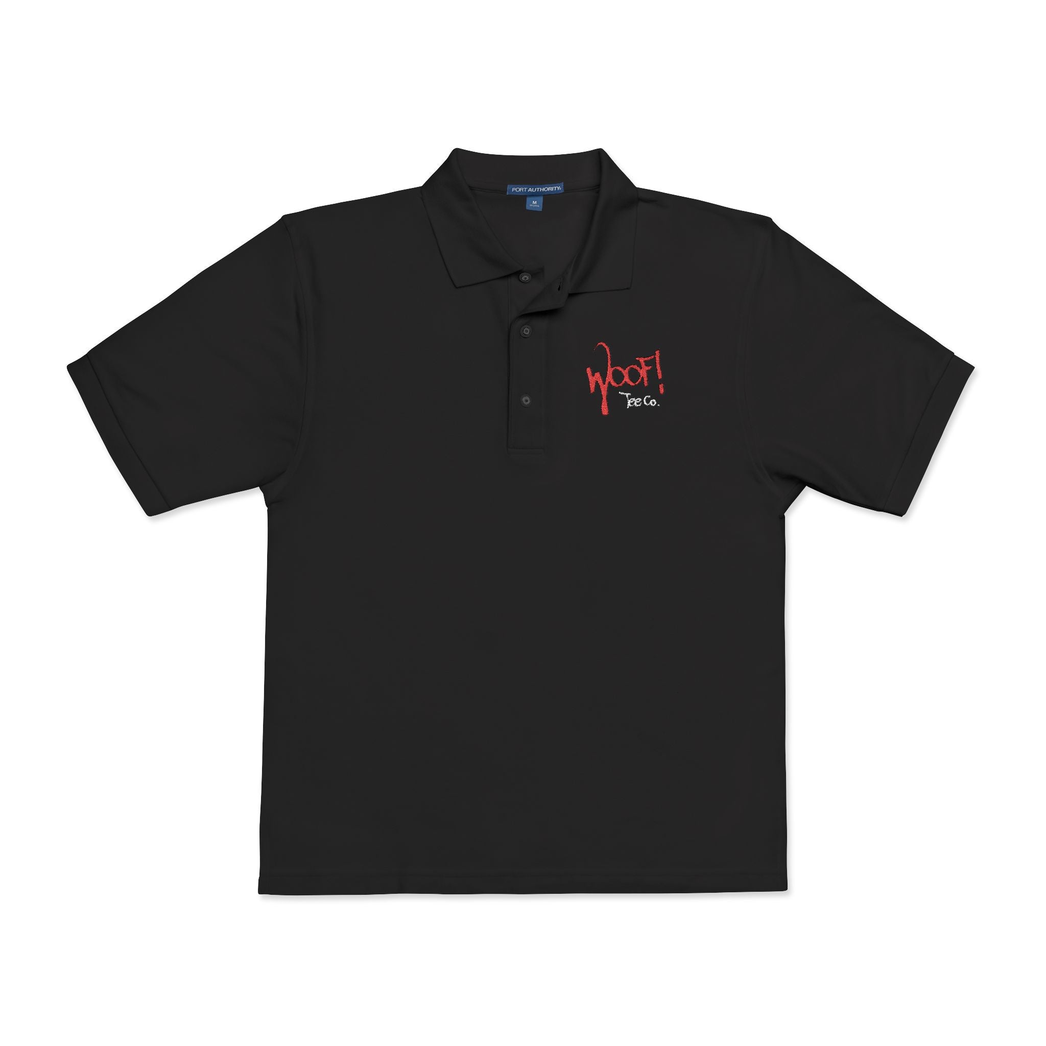Embroidered  Polo Shirt WOOF TEE CO.
