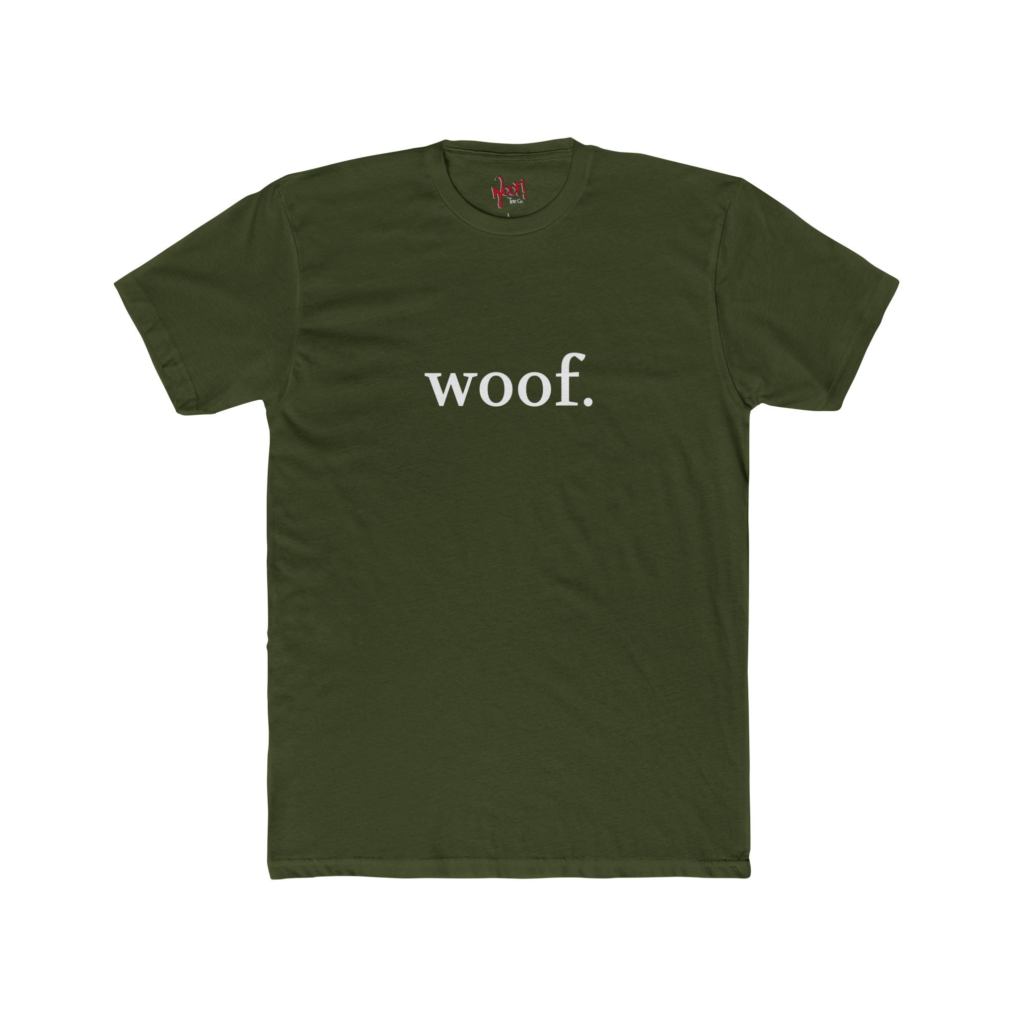 Woof. Text T-Shirt