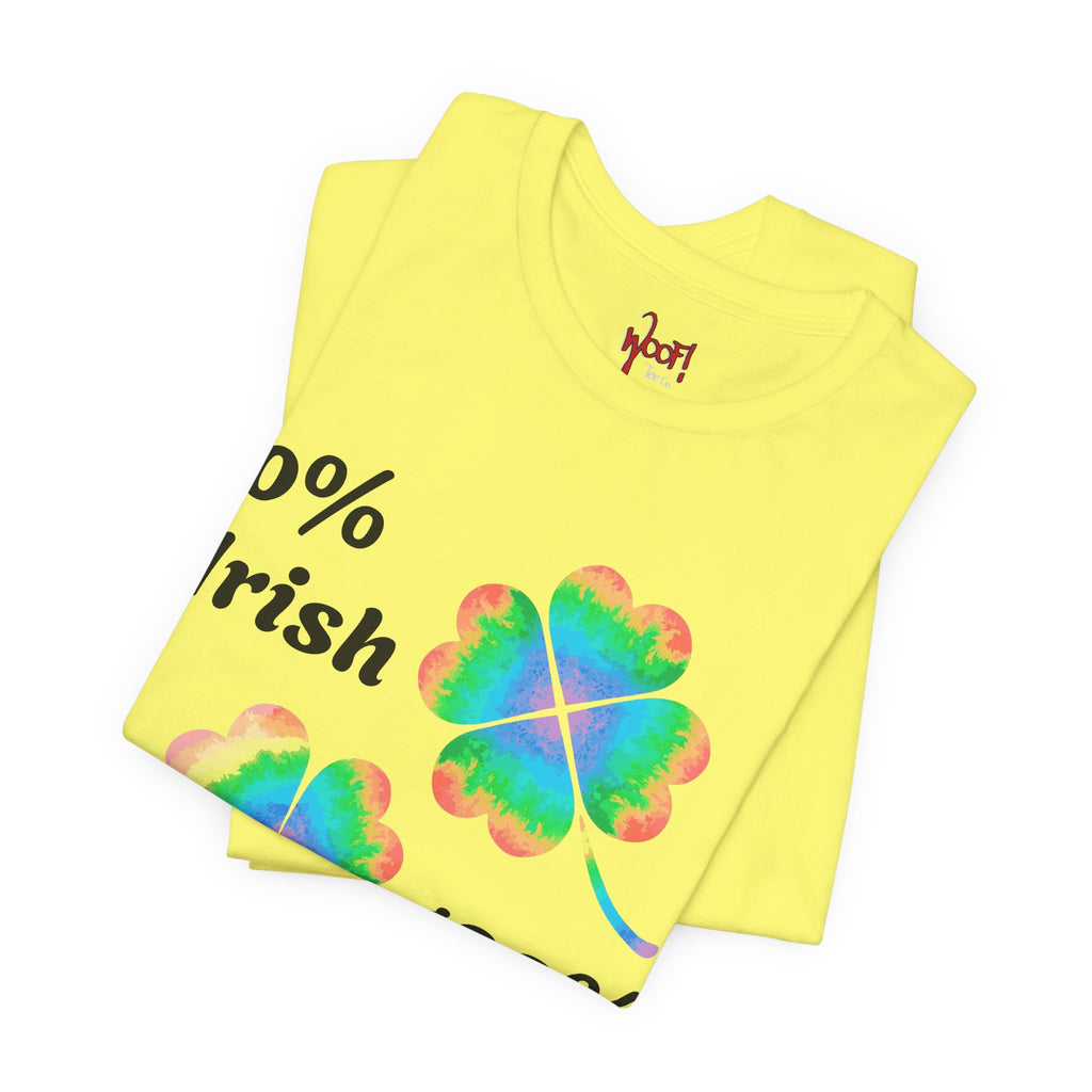 0% Irish. T-Shirt