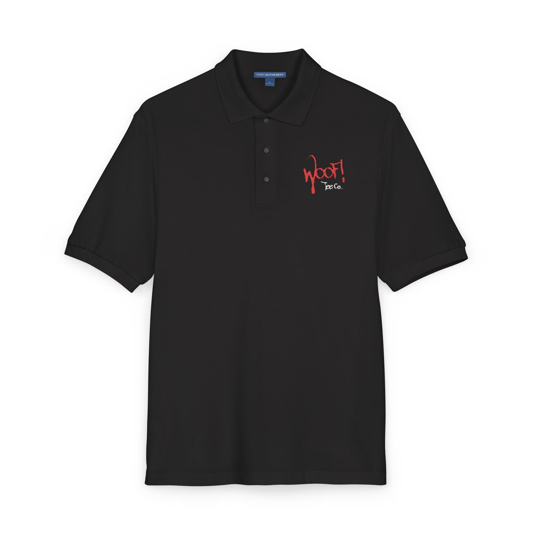 Embroidered  Polo Shirt WOOF TEE CO.