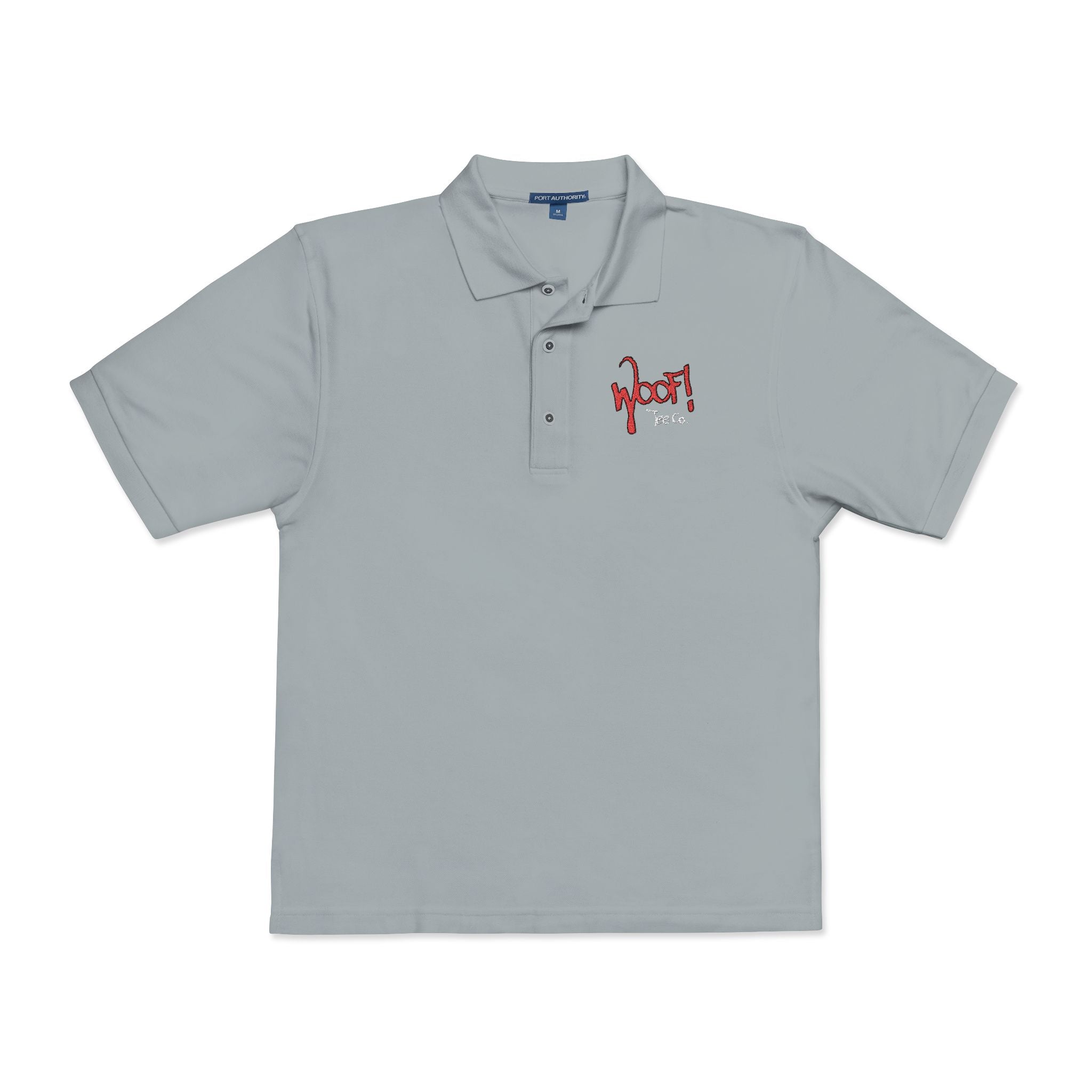 Embroidered  Polo Shirt WOOF TEE CO.