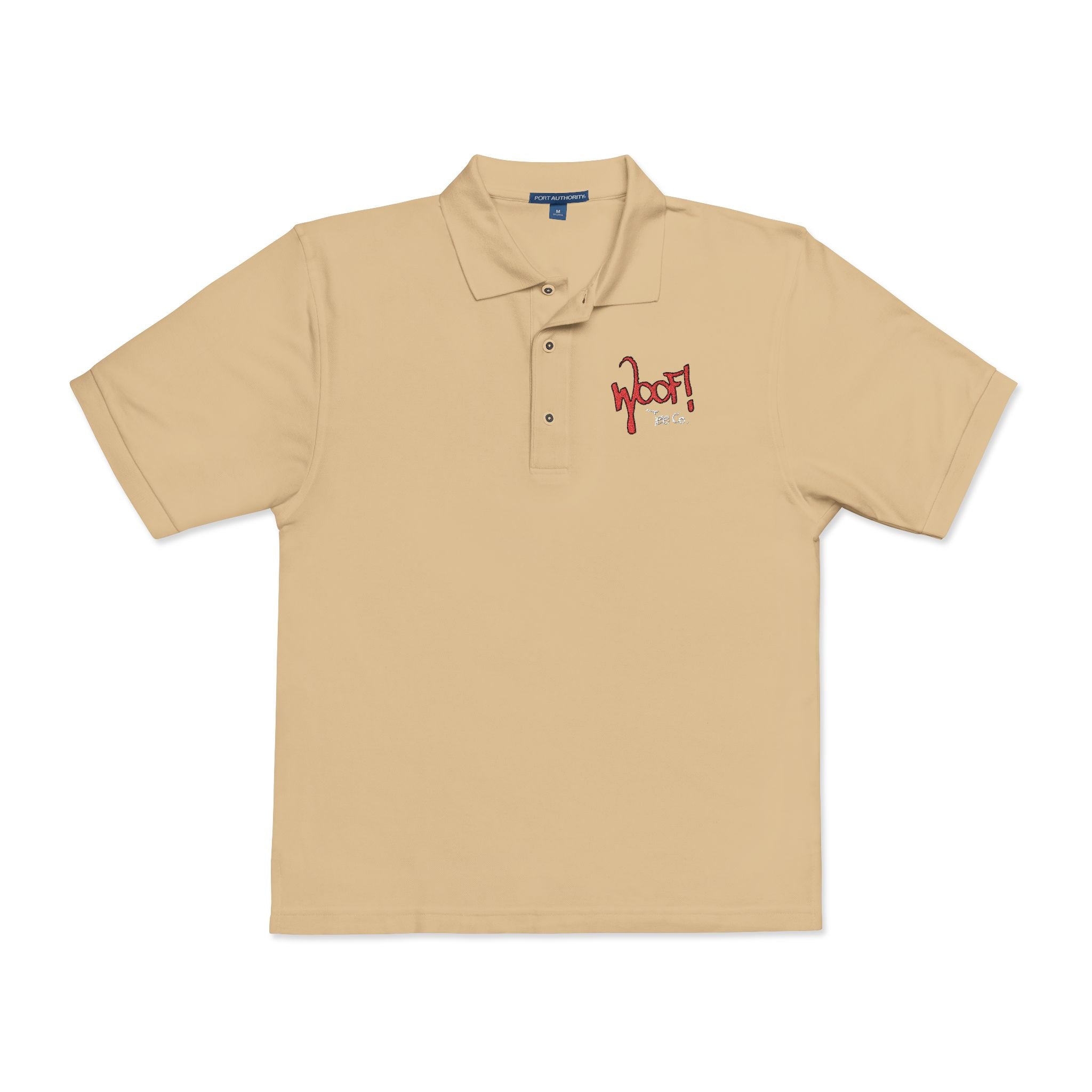Embroidered  Polo Shirt WOOF TEE CO.