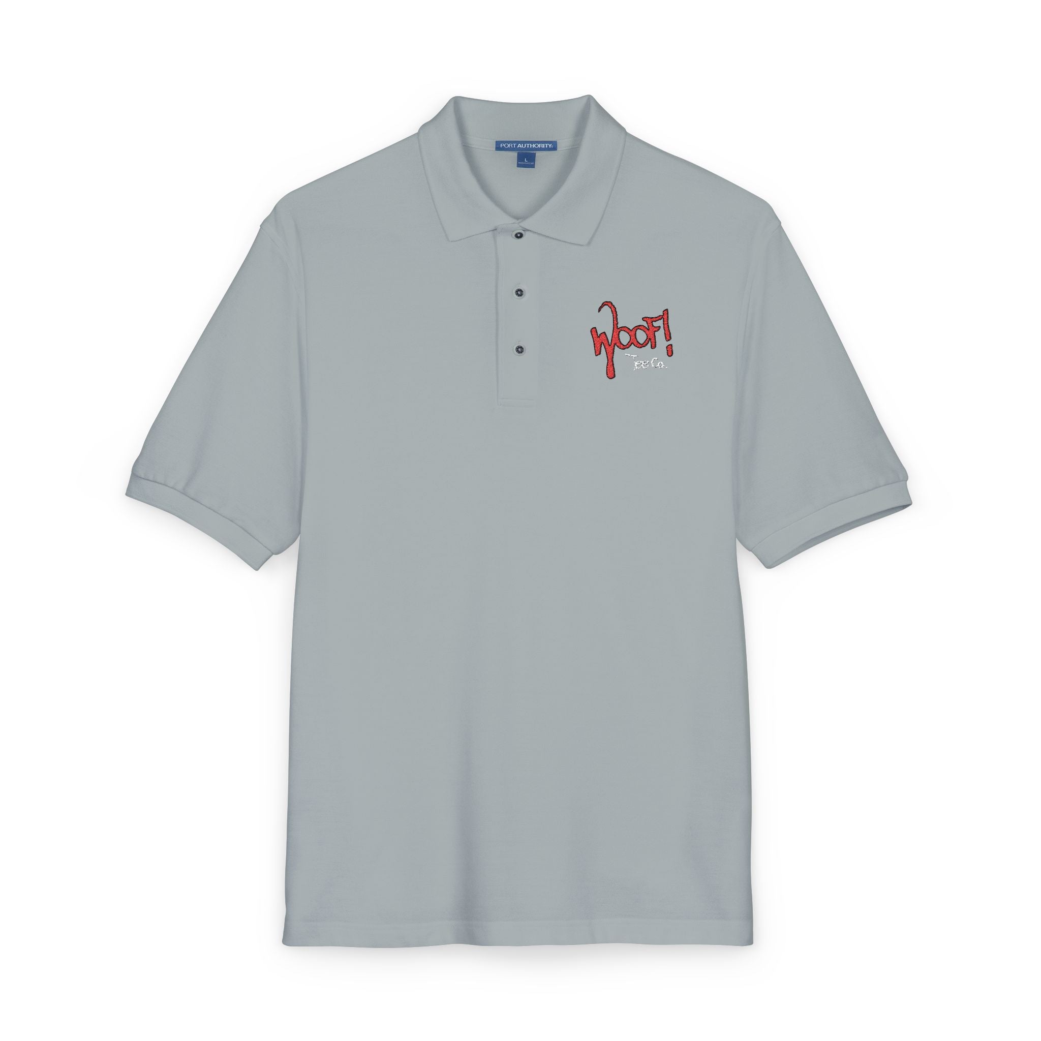 Embroidered  Polo Shirt WOOF TEE CO.