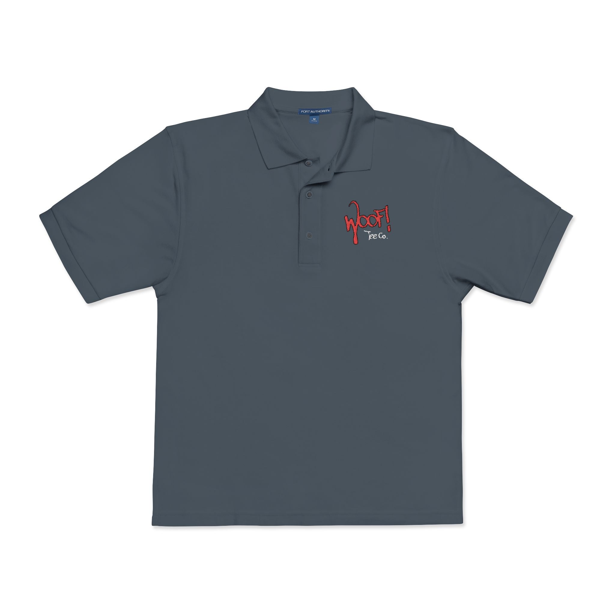 Embroidered  Polo Shirt WOOF TEE CO.