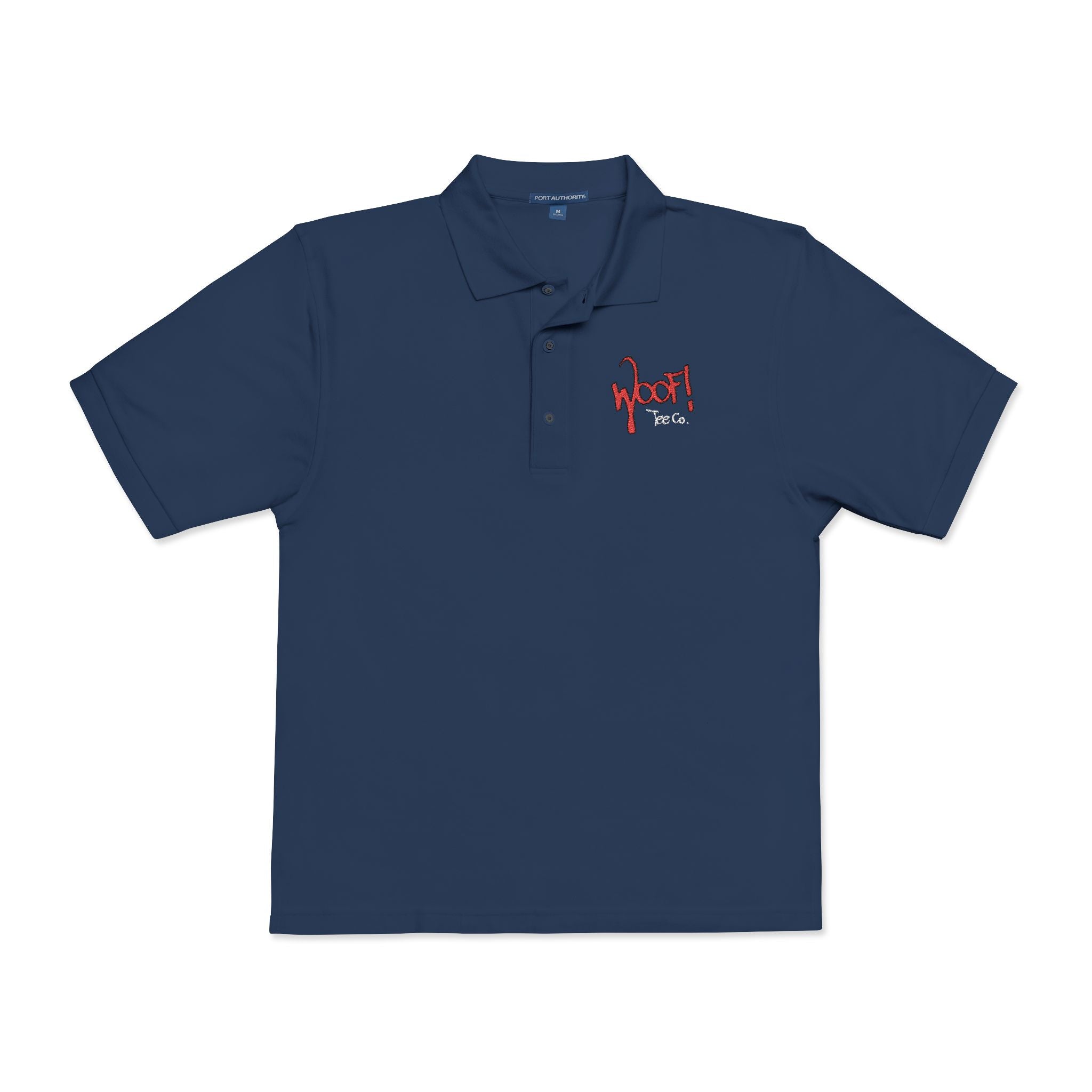 Embroidered  Polo Shirt WOOF TEE CO.