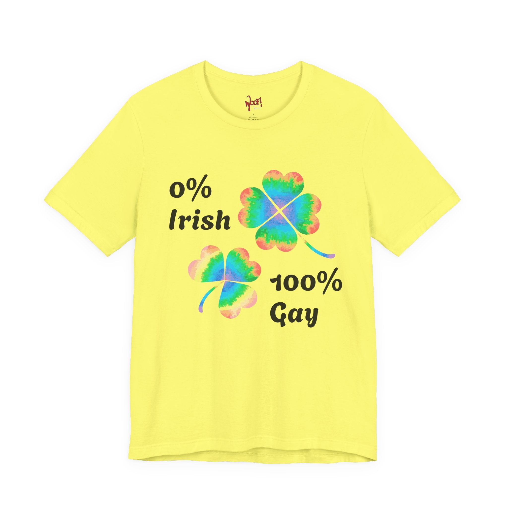 0% Irish. T-Shirt
